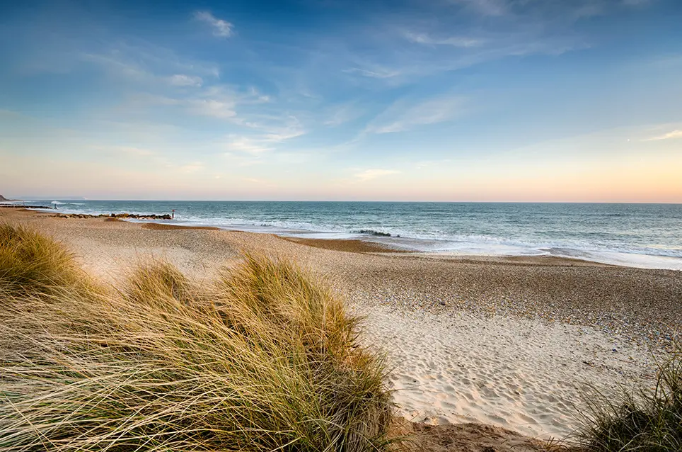Photo of a beach in Montpellier, South France